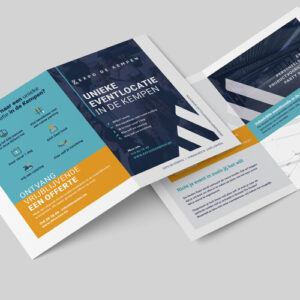 mockup flyer domein de kempen